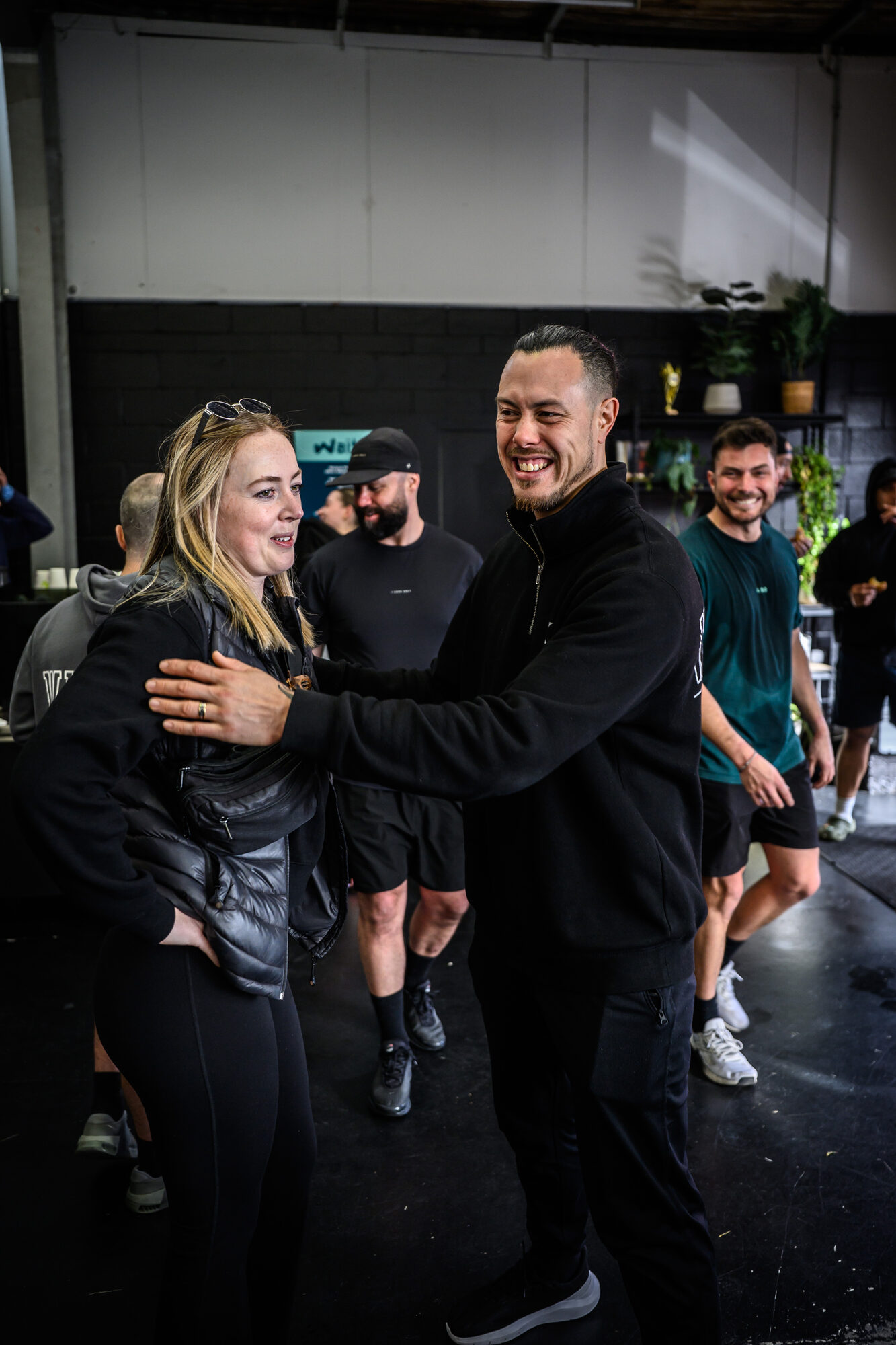 KnoxFit members catching up at a whānau BBQ